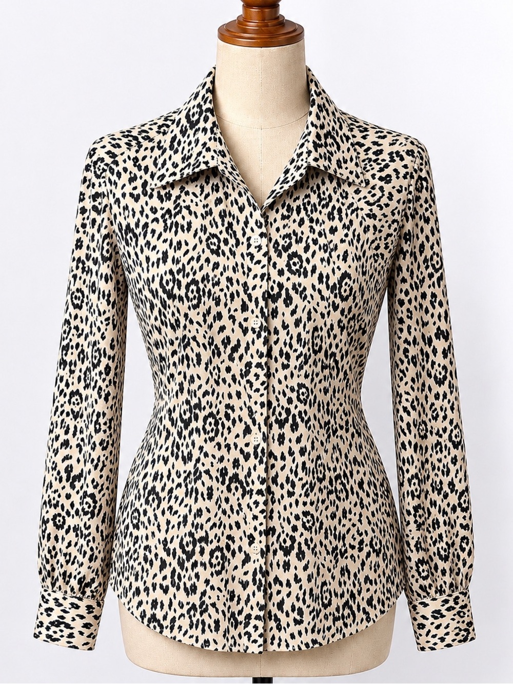 Sweet n Heart Cheetah Print Blouse